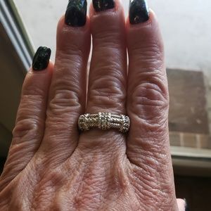 Judith Ripka sterling silver ring
